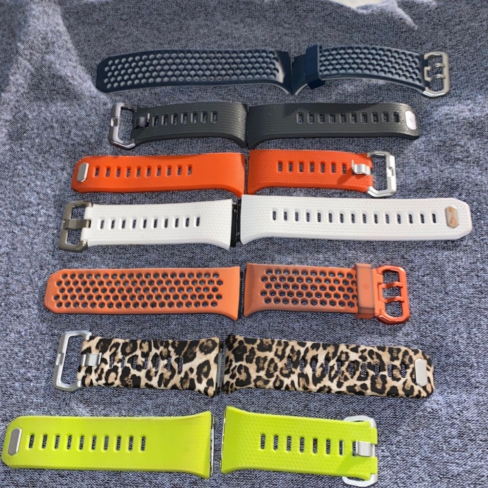 Lot Of 8 Multiple Colors Fitbit Ionic Bands. Look… - image 1